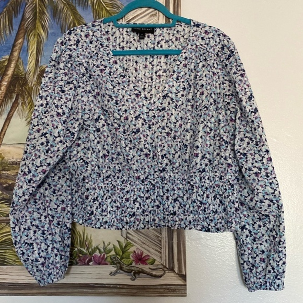 NWOT Lane Bryant long sleeve blouse size 14